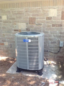 An Oklahoma City residential HVAC unit